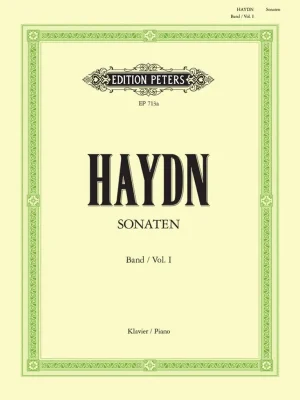 Nur für kurze Zeit - Edition Peters Haydn Sonaten für Klavier - Band 1