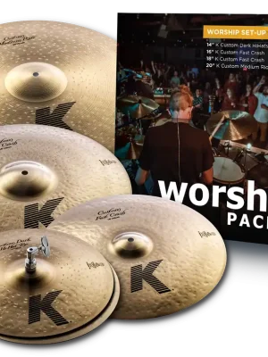 Zildjian K-Custom Worship Pack 14H/16+18Cr/20R - Nur noch kurze Zeit