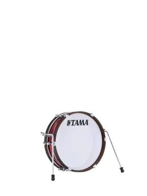 Tama Club-Jam Pancake Bass Drum 18" x 4"- Burnt Red - Top-Qualität
