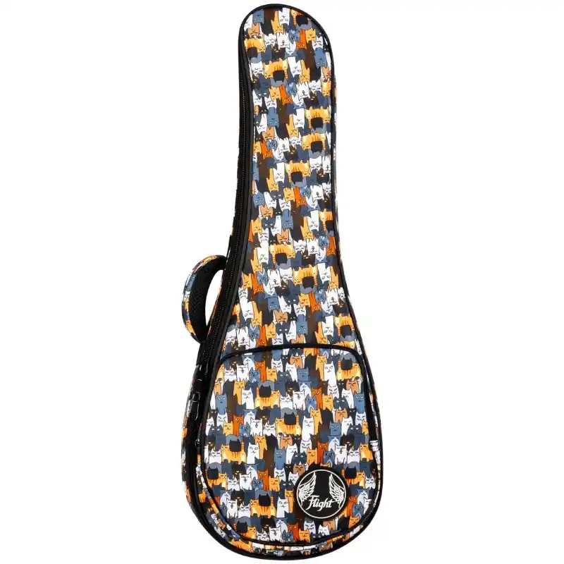 Neu verfügbar - Flight Gigbag Soprano Ukulele FUB-S-Cats