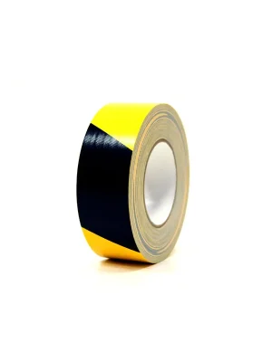 Sicher bezahlen - Gerlinger Warnband 254 Gelb/Schwarz 50 mm