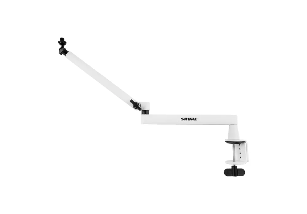 Shure Low-Profile Desktop-Boomarm - Weiß | Nur für kurze Zeit