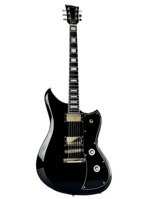 Dunable Guitars Yeti DE - Gloss Black Gold Hardware | Neue Ware