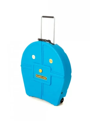 Expressversand | Hardcase HNP12CYM24-LB Cymbal Trolley-Case 24" für 12 Becken - Light Blue