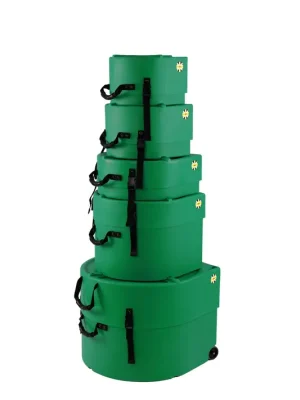 Hardcase HLROCKFUS-2DG Rock/Fusion Case Set 2 - Dark Green - Angebot