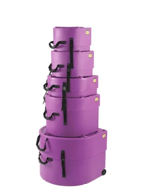 Hardcase HLROCKFUS-3PU Rock/Fusion Case Set - Purple - Neu im Shop