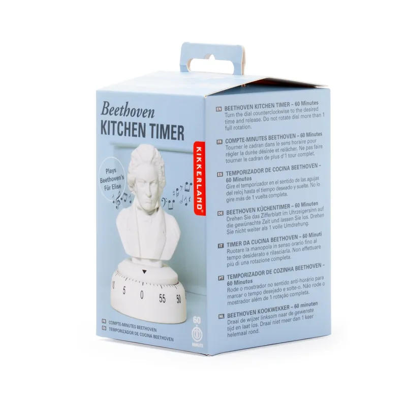 Kikkerland Beethoven Kitchen Timer - Bestellbar