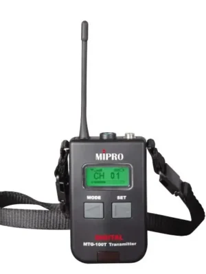 Mipro MTG-100T Digitaler Taschensender mit Akku (863-865 MHz) - Top-Deal
