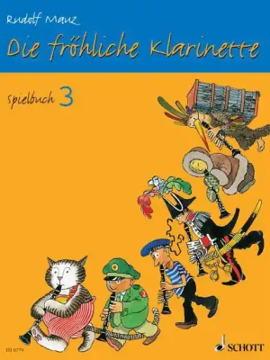 Ausverkauf - Die fröhliche Klarinette Spielbuch 3 (Rudolf Mauz)
