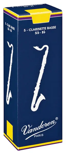 VANDOREN Classic 1,5 Bassklarinettenblätter | Top-Qualität