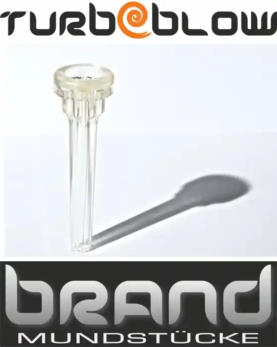 Wochenendangebot - BRAND- Scream, transparent Trompetenmundstück