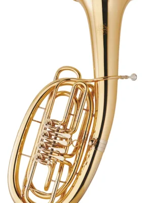 Neu eingetroffen | HOYER-F-Wagnertuba 4-vent. Goldlack
