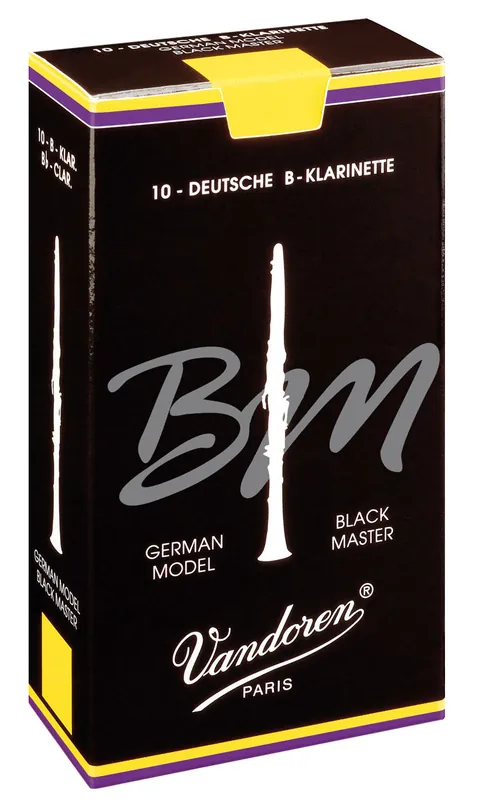 Nur noch kurze Zeit - VANDOREN Black Master 5,0+ Klarinettenblätter - Auslaufmodell