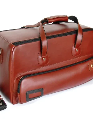 FMB-Bag 3 Trompeten Leder, braun - Nur solange der Vorrat reicht