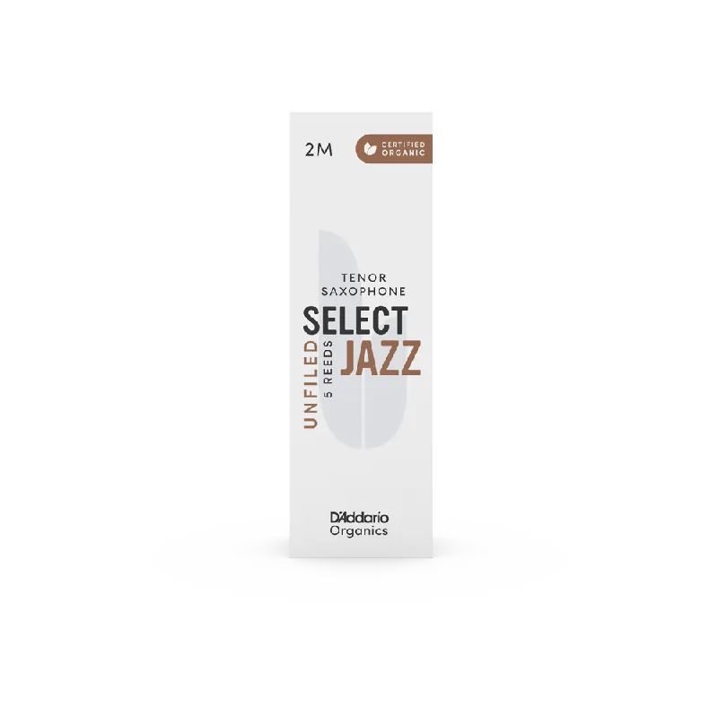 Hammerpreis - D‘ADDARIO Select Jazz-Blätter unfiled Tenor 2Medium