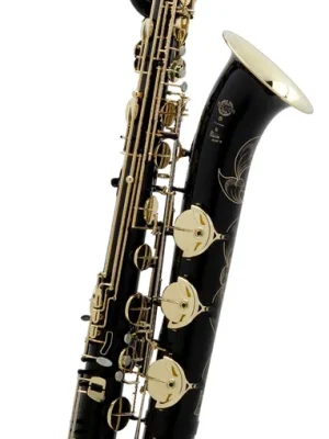 Schnelle Zustellung - SELMER Baritonsaxophon SA-80 II, schwarz lackiert