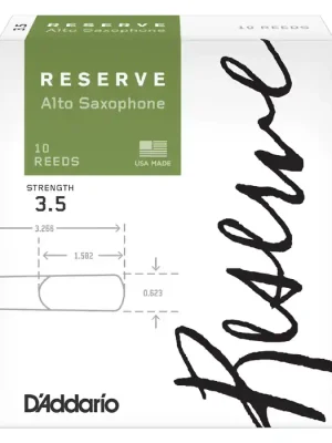 Nur wenige verfügbar | D‘ADDARIO RESERVE-Blätter Altsaxophon 3,5
