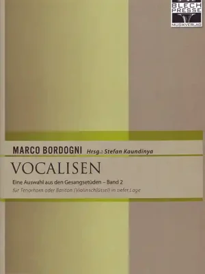 Markenqualität | Bordogni Vocalisen für Tenorhorn (Band 2)