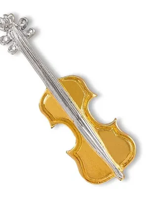 Art of Music-Anstecker, Geige groß - Schnell zugreifen