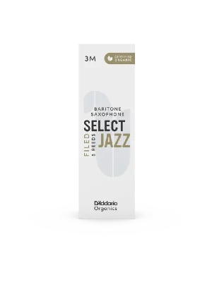 Geprüfte Qualität - D‘ADDARIO Select Jazz-Blätter filed Bariton 3Medium