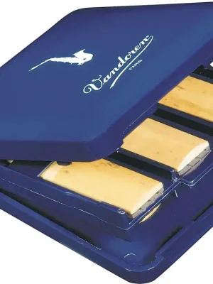 Bewährte Qualität | VANDOREN-Reed Case -Deluxe- für 6 Altsaxophonblätter