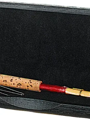 Preisnachlass - aS-Blattetui Samt gef. Oboe, 3 Rohre, schwarz