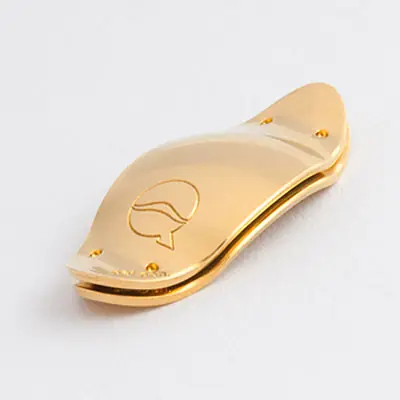 LeFreque -Soundbrücke - Solid gold 14K yellow 33 mm | Vorteilspreis