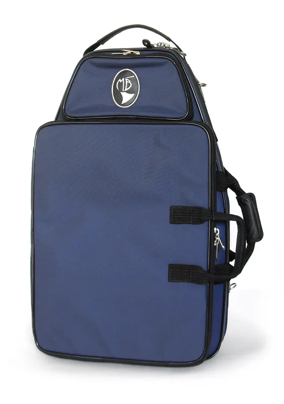 MARCUS BONNA - Flightcase 2 Trompeten, blau - Extra-Rabatt