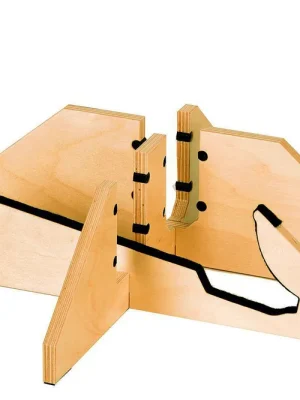 Herstellerpreis - Paetzold By Kunath Twinständer für Großbassblockflöte Master -DB- 45S5D