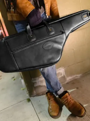 GLENN CRONKHITE-Tenorsaxophon Bag Leder schwarz | Kundenfavorit