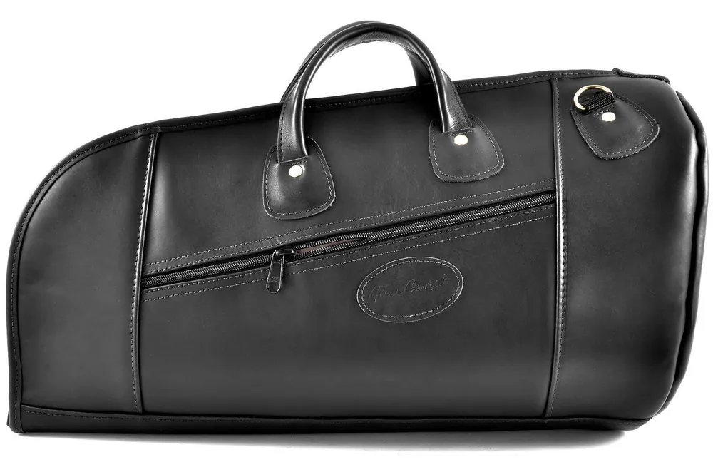 Herstellerpreis | GLENN CRONKHITE Flügelhorn Bag, large, Leder schwarz