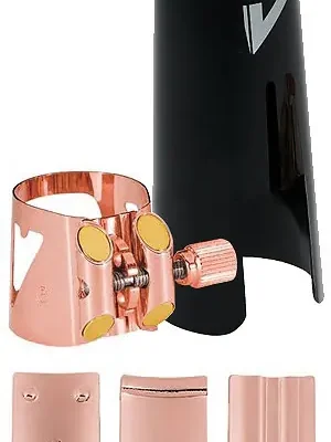 Herstellerpreis | VANDOREN-Optimum B-Klar. Boehm Rosé vergoldet mit Plastikkapsel