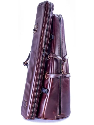 GLENN CRONKHITE Trombone Travel Case BTBO+2B, Leder braun - Jetzt neu