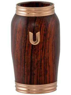 UEBEL Klarinettenbirne - Universal - 64 mm Cocobolo rosé vergoldet | Zertifiziert