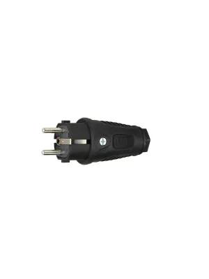 Schukostecker Gummi - Premium