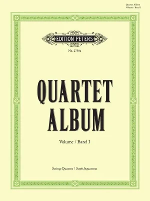 Noten Quartet-Album Band 1 für 2 Violinen & Viola, Cello Peters EP 2739a | Vorteilspreis