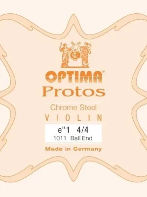 Optima Violine 4/4-E-Saite Stahl PROTOS - Bewährte Qualität