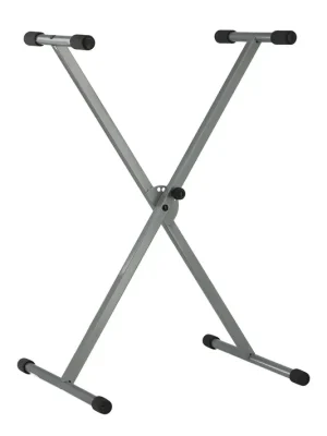 Direkt kaufen - Markstein Keyboardständer, X-Stativ, Alu, Silber, Lochscheibenverstellung