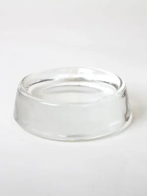 Schnell zugreifen - Klavieruntersetzer, Glas, innen 50 mm Durchmesser, Glasfüße Klavier - 1 Stk.
