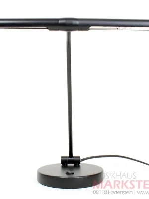 Extra-Rabatt - Jahn Pianoleuchte L4407 Halogen schwarz matt Klavierleuchte incl.Leuchtmittel