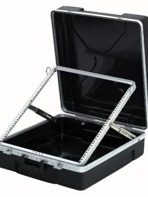 Einfache Rückgabe - MHM 19" Rack Mixer Koffer mit 12 HE Einbautiefe ABS-FMR Mixercase Mischpultcase