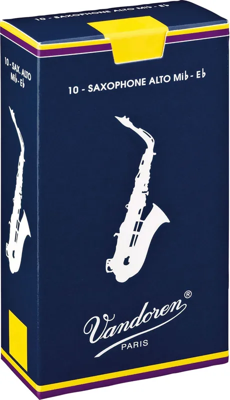 Günstig - Vandoren Traditional 4,0 Altsaxophon Blatt RESTPOSTEN- so lange Vorrat reicht