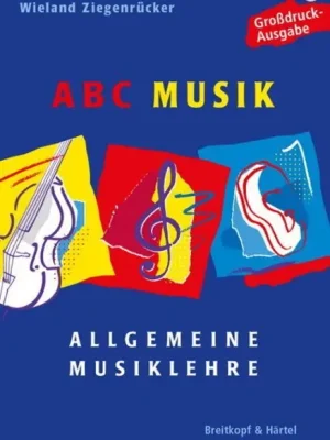 Buch "ABC Musik" Allgemeine Musiklehre Wieland Ziegenrücker Breitkopf & Härtel - Nur noch wenige