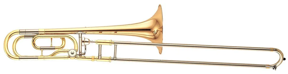 Yamaha YSL-448-GE II B/F-Tenor-Posaune, Bohrung 13,89mm, incl. Etui + Zubehör - Nur heute