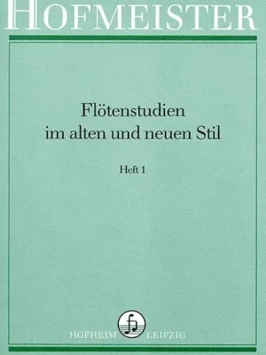 Kostenlose Rückgabe - Noten Flötenstudien im alten & neuen Stil Erich List Hofheim Leipzig FH 6037