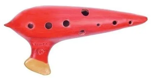 Herstellerpreis | GEWA Ocarina Premium 10 Loch C rot Konzert-Okarina