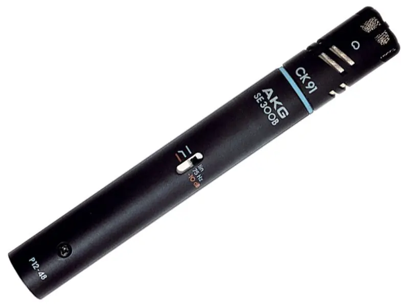 Verfügbar | AKG C 391 B Instrumenten-Mikrofon, Kondensatormikrofon für Chor, Orchester