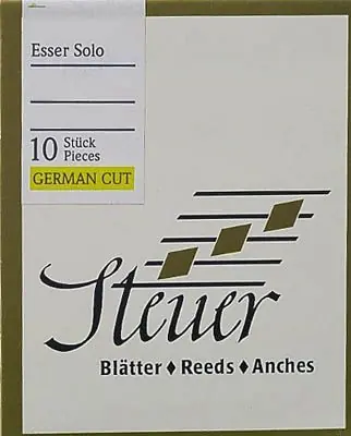 Schnäppchen | Steuer Es-Klarinette deutsch 2,5 Blatt White Line