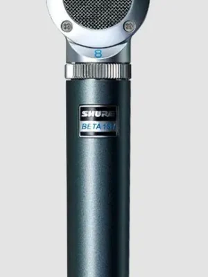Shure Beta 181/S Instrumenten-Mikrofon mit austauschbarer Kapsel, Superniere - Wochenendangebot