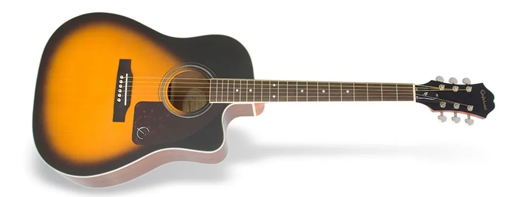 Direkt vom Hersteller - Epiphone J-45 Studio EC VS Akustikgitarre mit Tonabnehmer